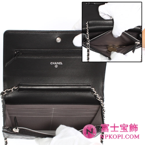 シャネル CHANEL カメリア ラムスキン ショルダーバッグ ブラック＆シルバー A47421AAZXCV